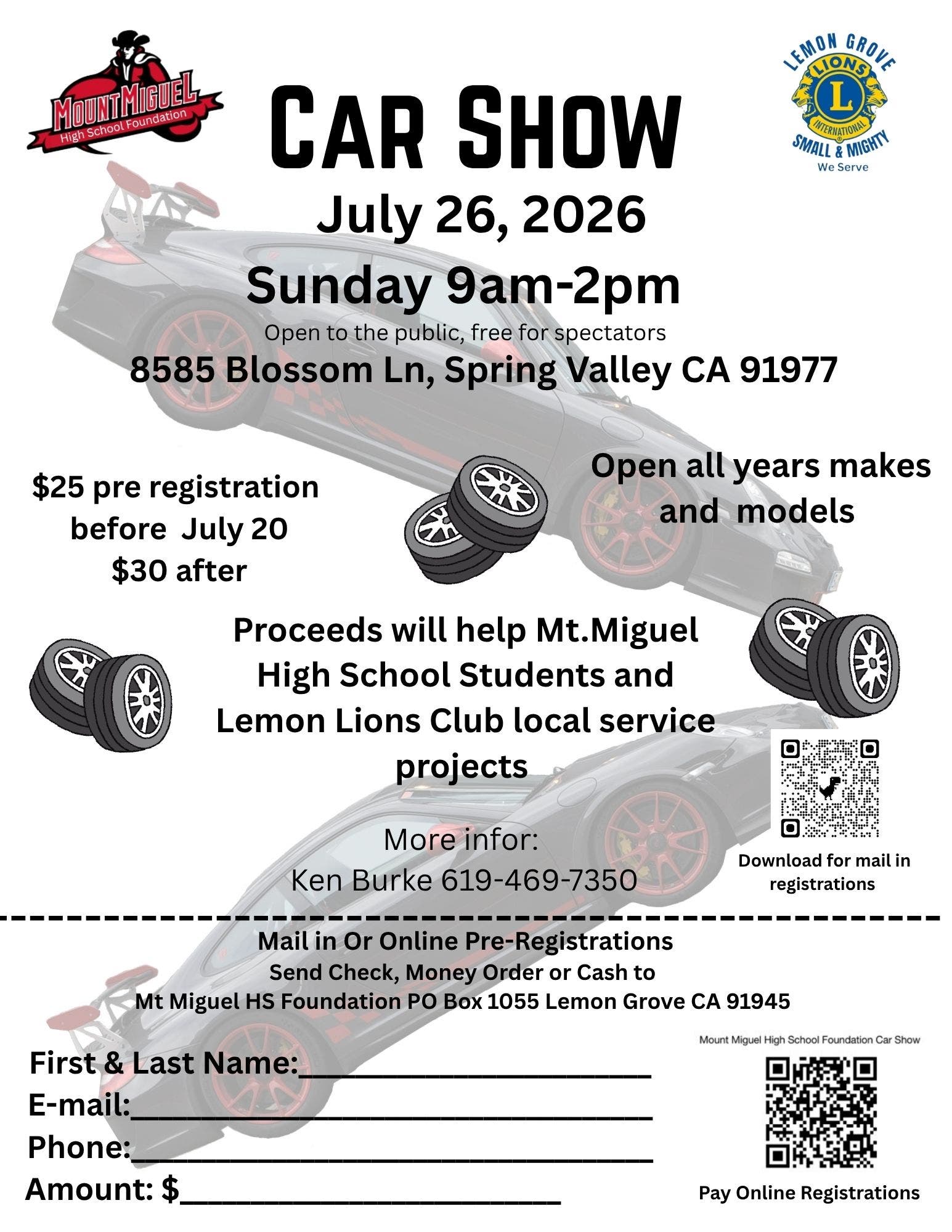 Car Show Fundraiser 