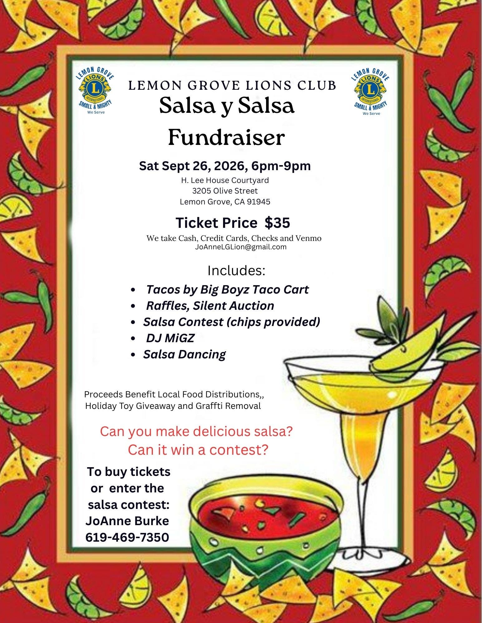 Salsa y Salsa Fundraiser