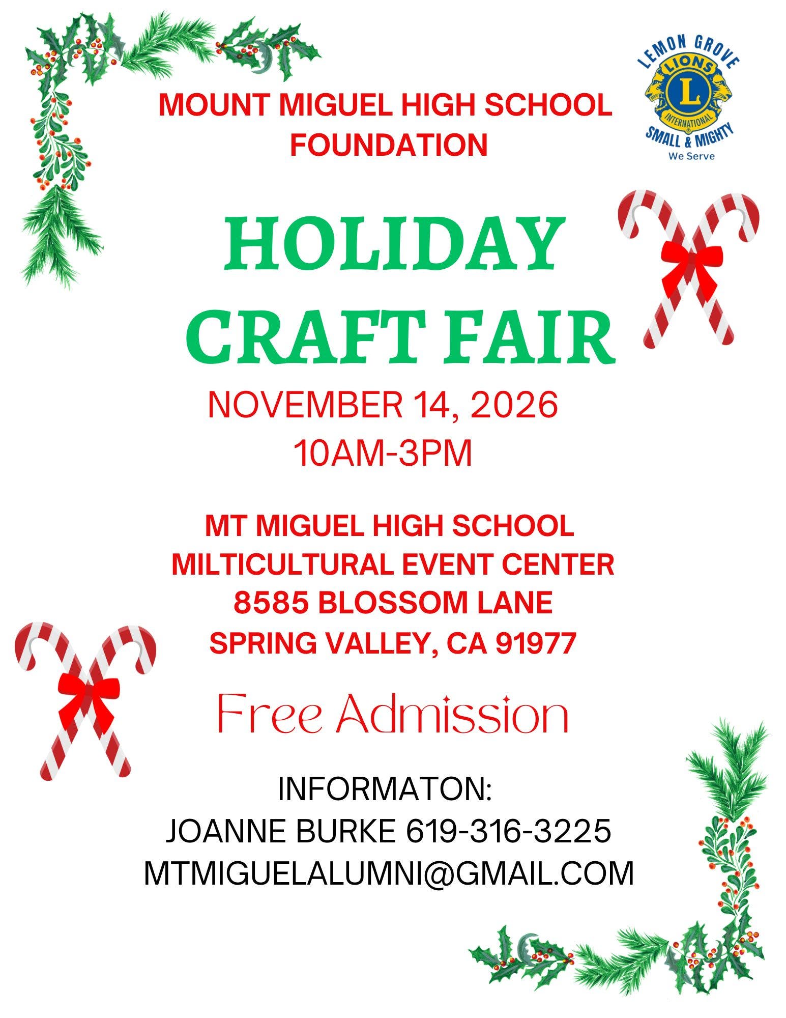 Holiday Craft Fair