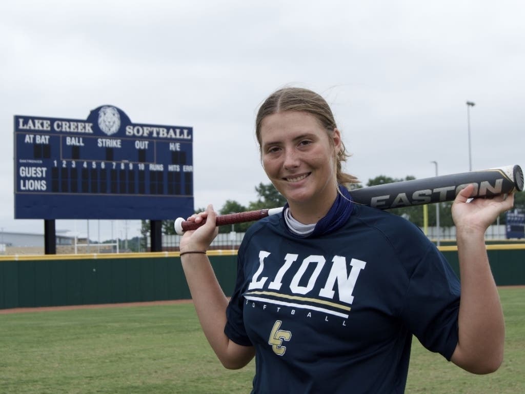 Lake Creek senior Emiley Kennedy has grown into an elite pitcher and leader over three seasons and has the Lions primed for a big playoff run.