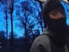 The robber was caugh on camera while approaching the home.