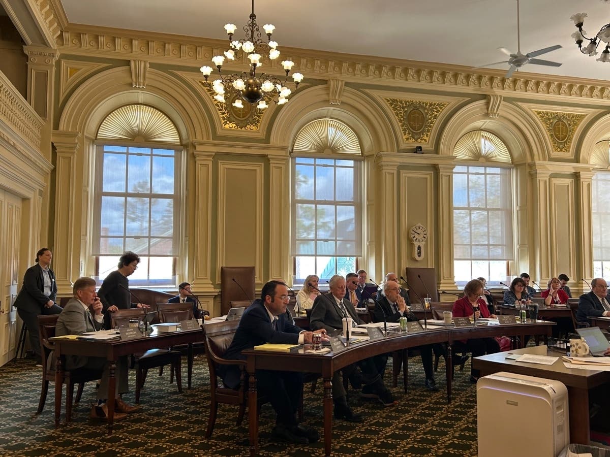 Republicans hold a 16-8 majority in the New Hampshire Senate.