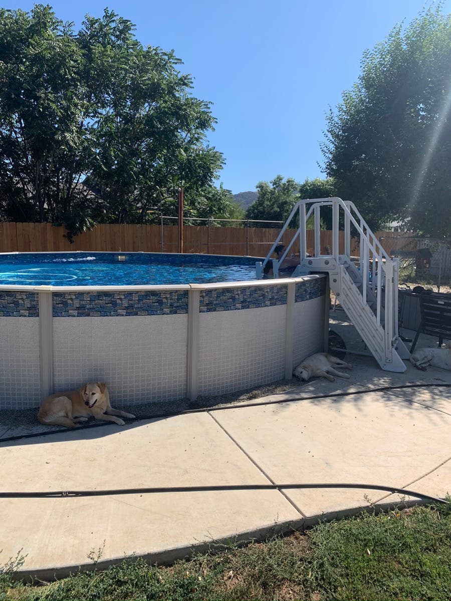 24’ Above ground pool Lake Elsinore, CA Patch