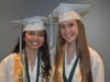 This year's top graduates at Seaford High School were valedictorian Julia Gambino, left, and salutatorian Kaylee Sanderson.