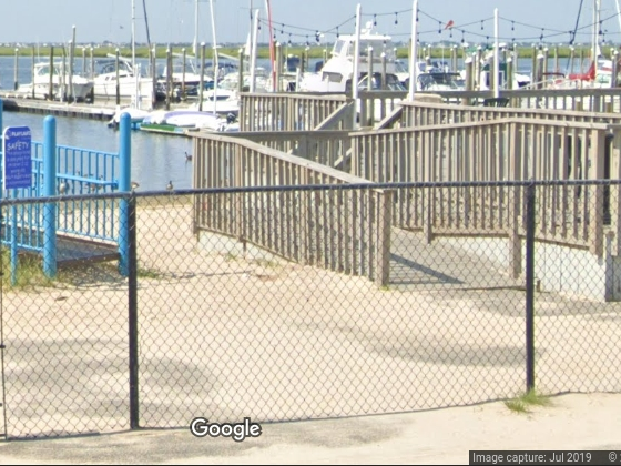 A man needed to be pulled from the water at Bay Park when his vehicle got submerged, police say. 