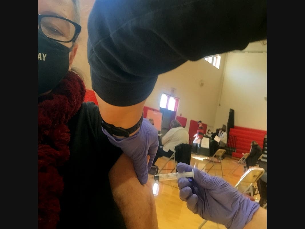 An infectious diseases specialist in Nassau County urges everyone to get vaccinated as we await details on the newest coronavirus variant. 