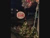 A local interior designer and stage manager took hours to create a Christmas display at a local restaurant. 