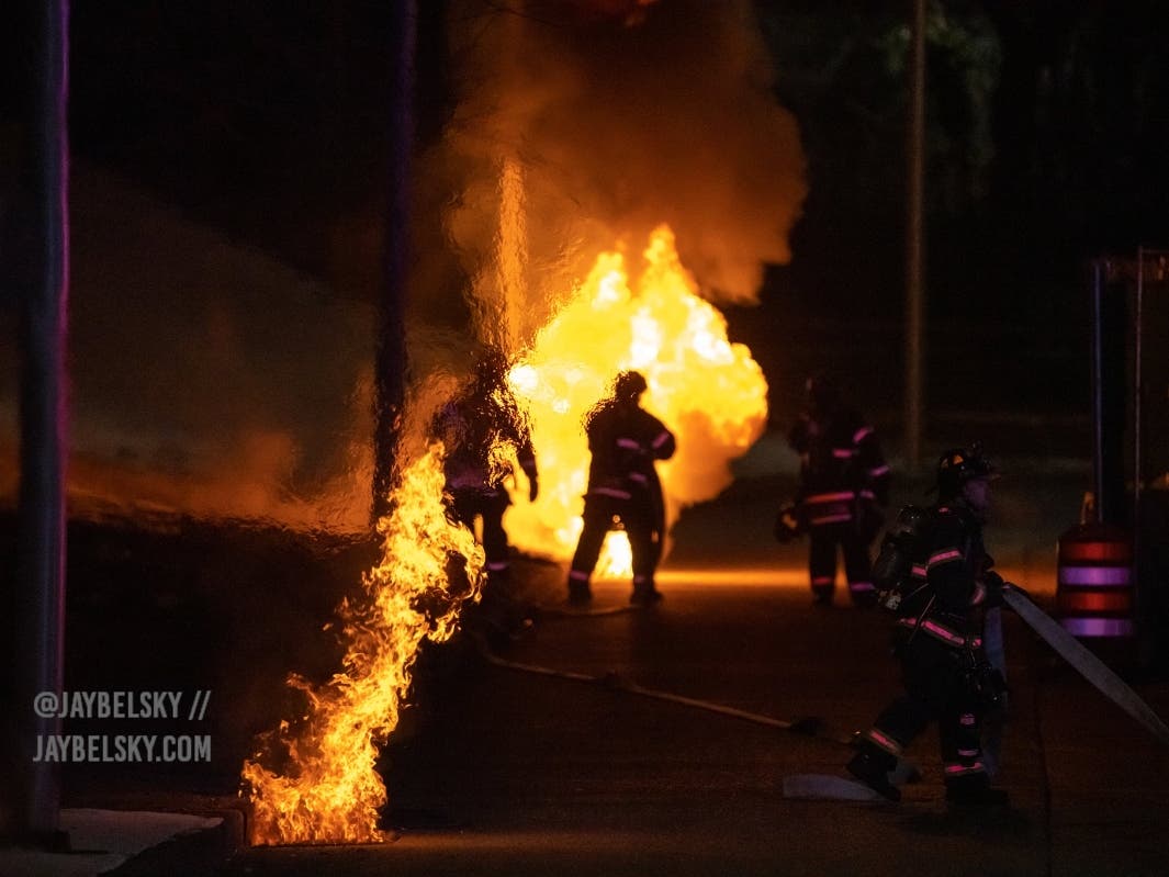 Sunrise Highway reopens 24 hours after a tanker crash and explosion.