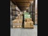 Boxes of medical supplies are ready for shipment to Ukraine. 