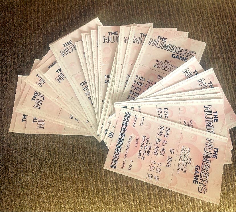 A winning Take 5 ticket was sold in Long Beach for the Sunday afternoon drawing.