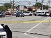 A portion of Linden Boulevard was closed after a shooting on Tuesday afternoon, police say. 