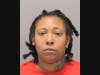 Janelle Turner was arrested after police stopped a vehicle and found switchblades and a handgun, police said. 