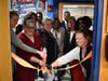 A ribbon cutting was held on Tuesday for a new modern library and media center at Malverne High School. 