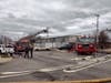 There was a fire Saturday morning at the Whitbread Lumber. 