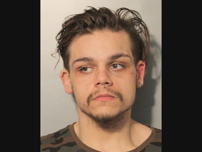 Francisco Jacob Soto is accused of robbing someone at the Budget Inn in Massapequa on Wednesday night, police say. 