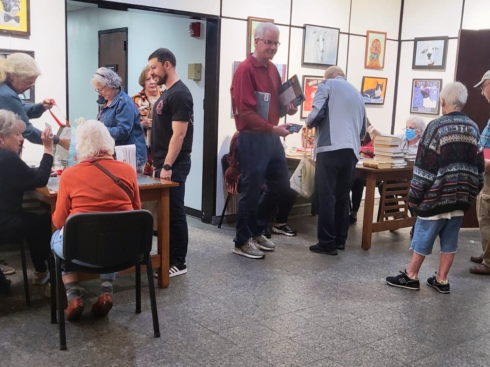 The Garden City Library is holding its semi-annual book sale in May.