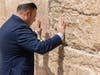 Rep. D'Esposito visited the Waiting Wall in Jerusalem. 