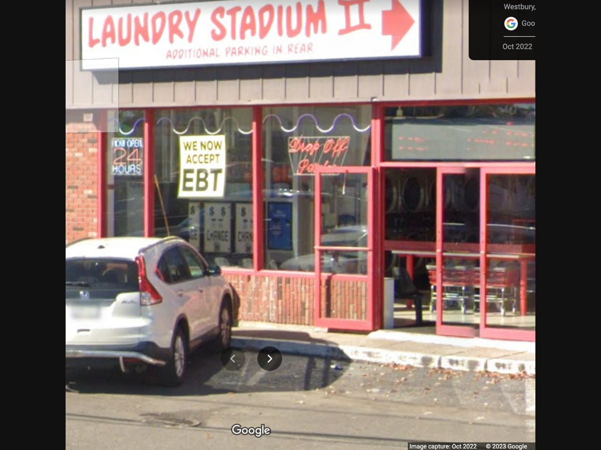 A stabbing took place Tuesday night at a New Cassel laundromat, police say. 