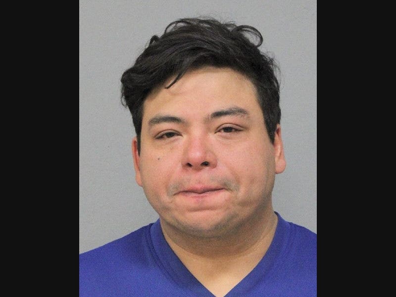 Joshua Vallejo was intoxicated and violent at a Mexican restaurant in East Meadow, police said. 