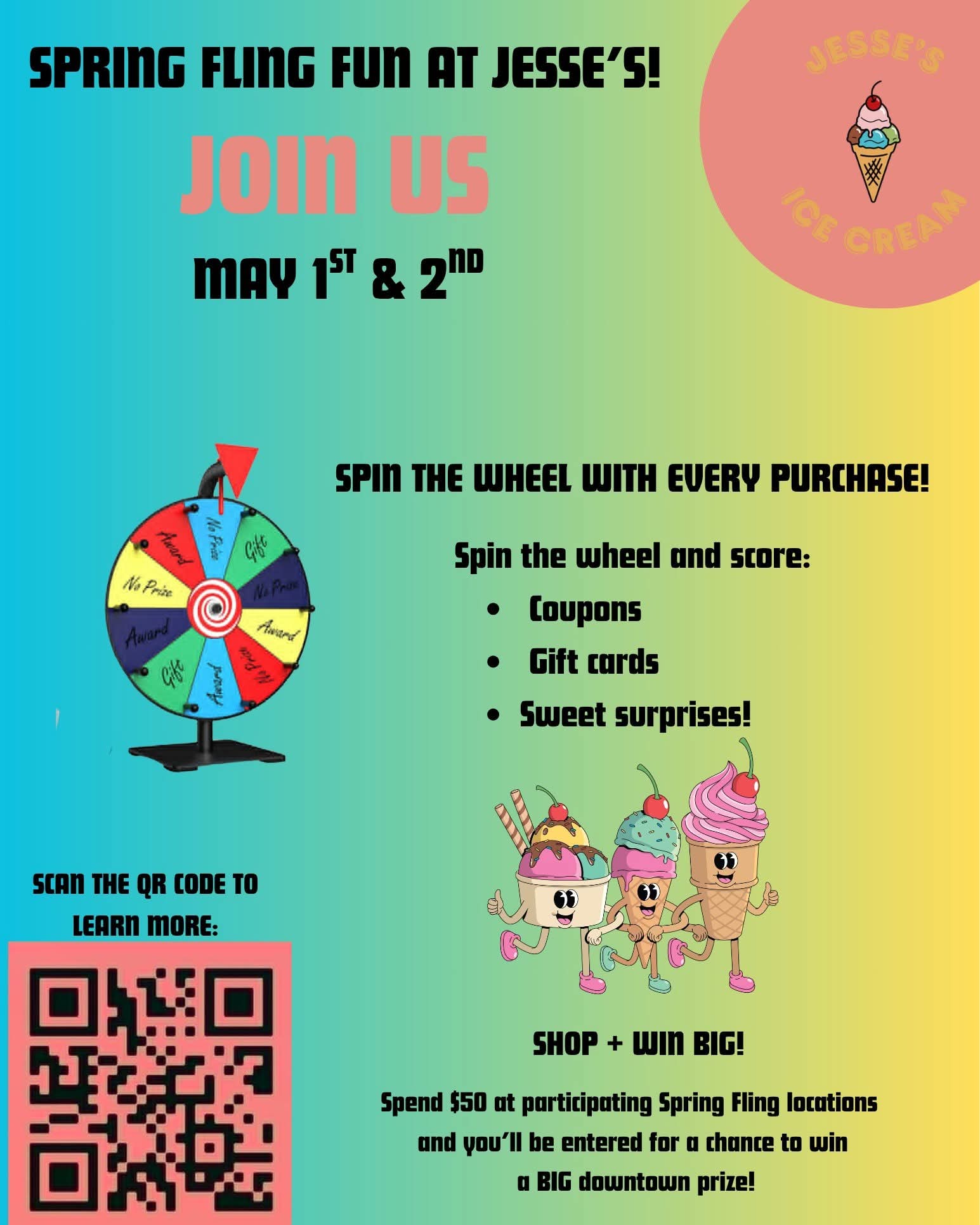 Spring Fling Fun At Jesse's!