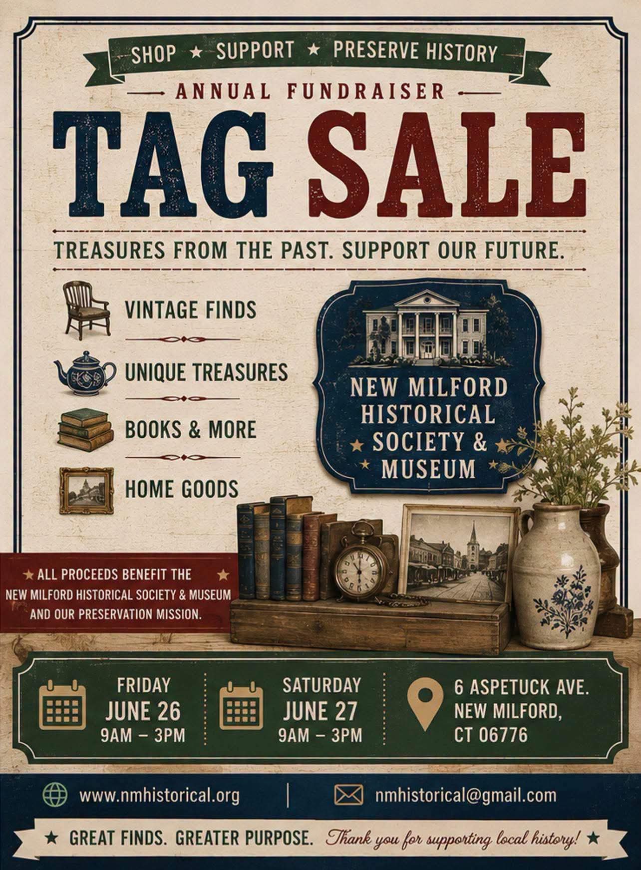 Annual Fundraiser Tag Sale