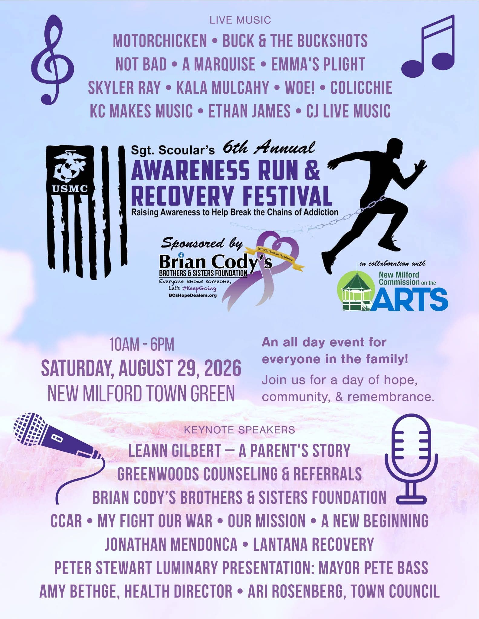 Sgt. Scoular's 6th Annual Awareness Run & Recovery Festival