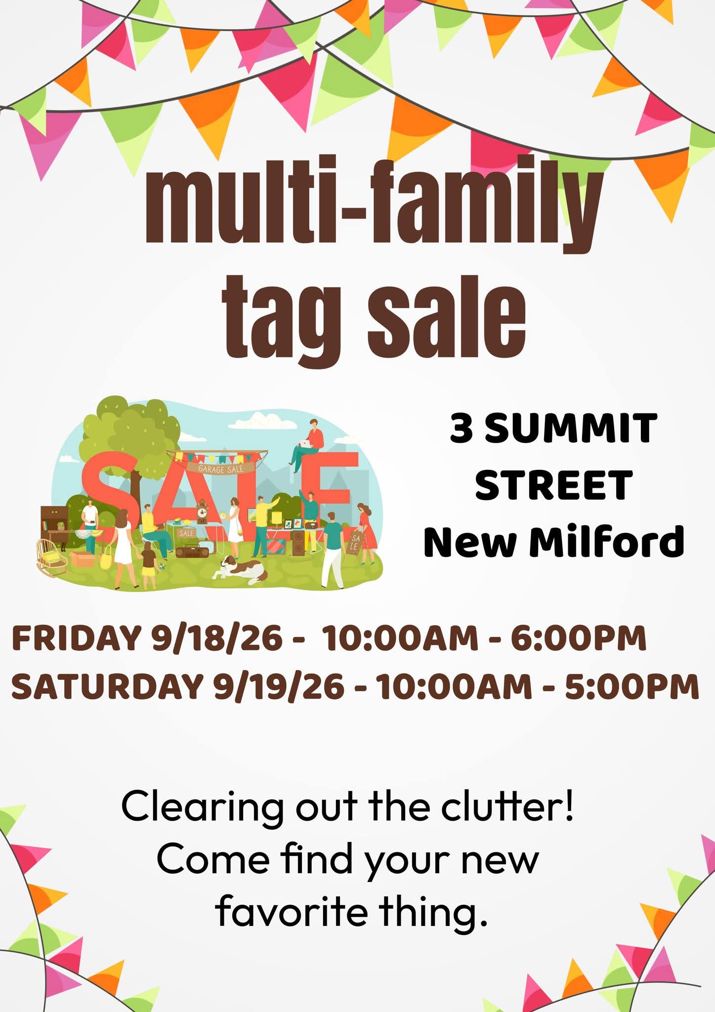 Multi-family Tag Sale