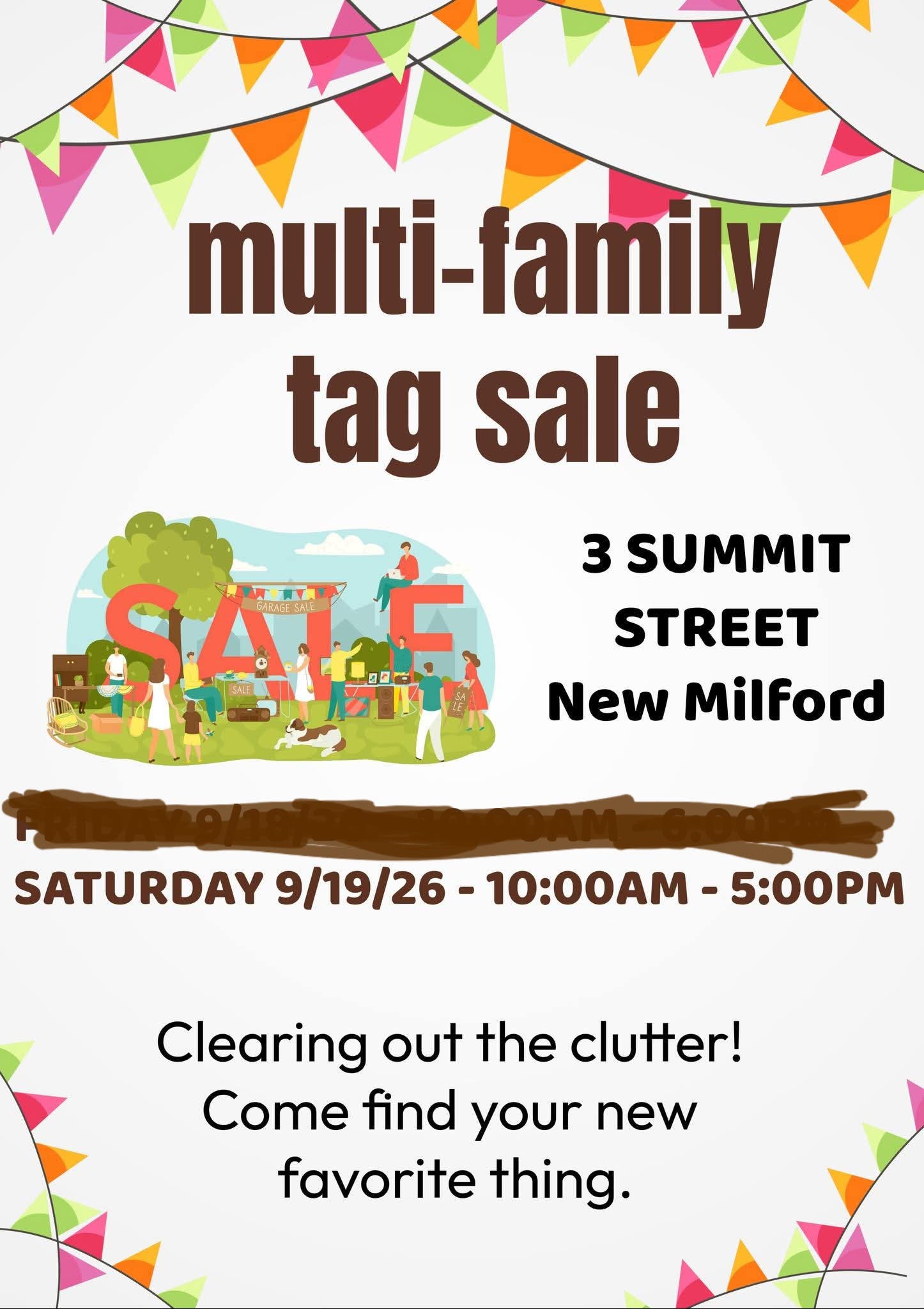 Multi-Family Tag Sale