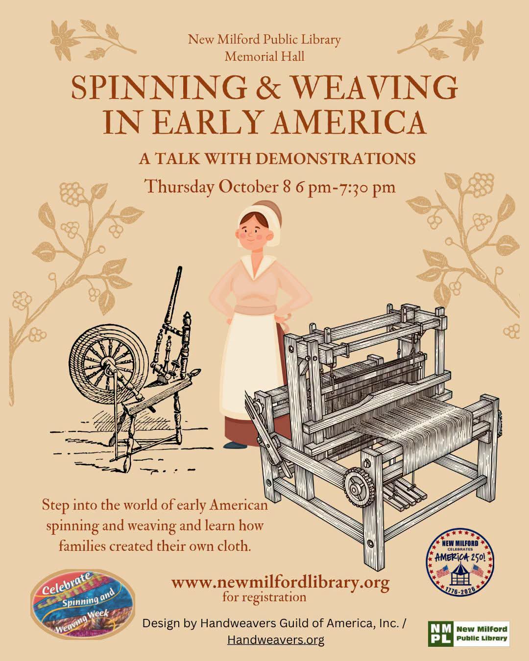 Spinning & Weaving In Early America