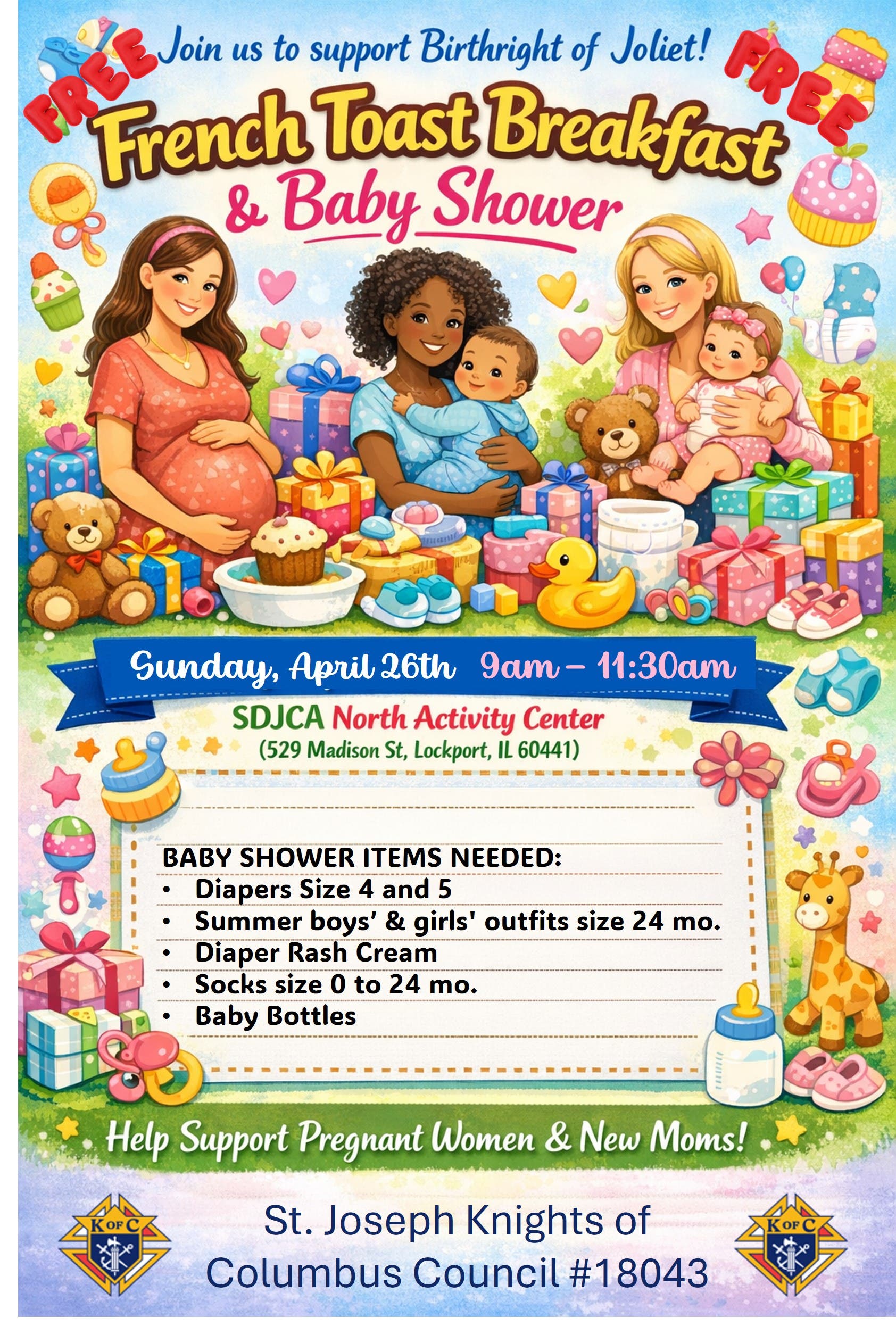 French Toast Breakfast & Baby Shower