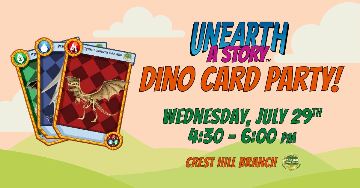 Unearth a Story: Dino Card Party!