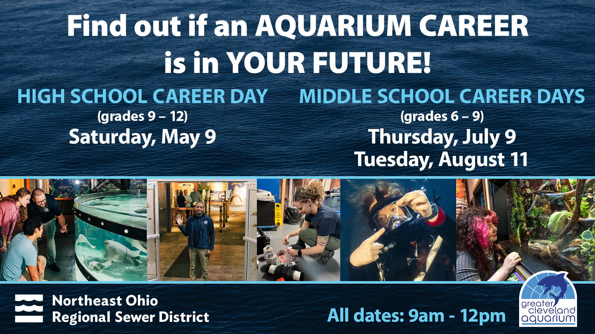 High School Career Day @CLEAquarium 