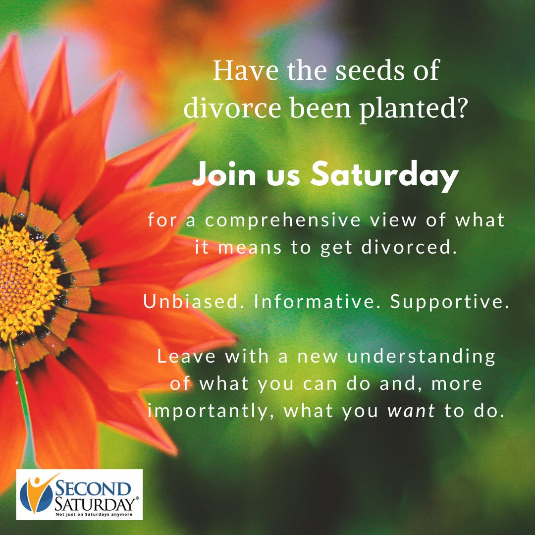 Second Saturday Divorce Workshop-What Everyone Needs to Know About Divorce