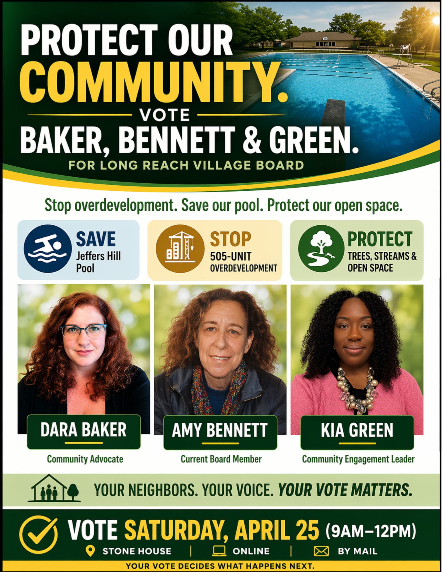 Long reach Village Board