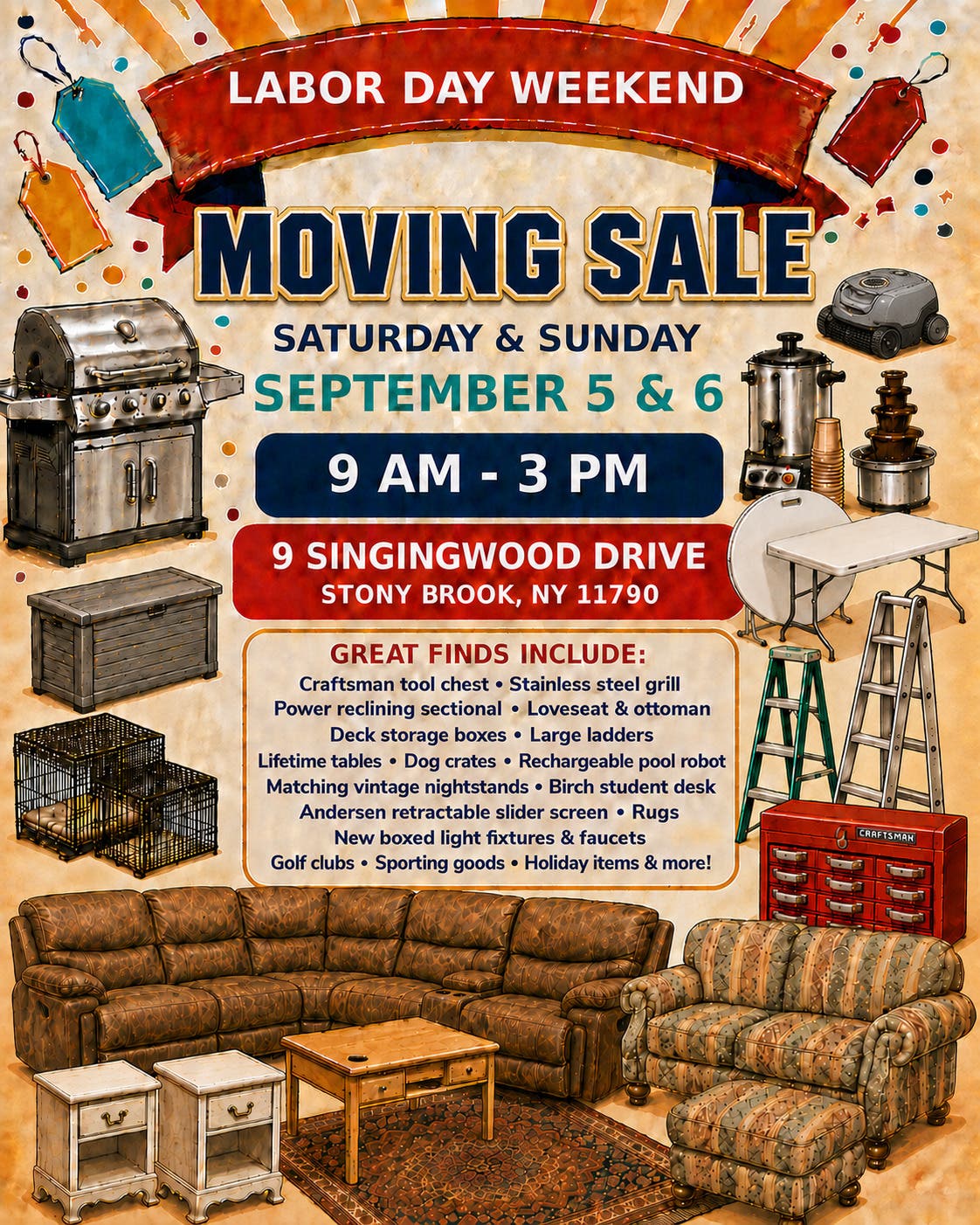 Moving Sale!