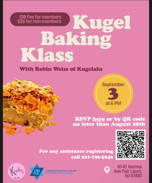 Kugel Baking Klass