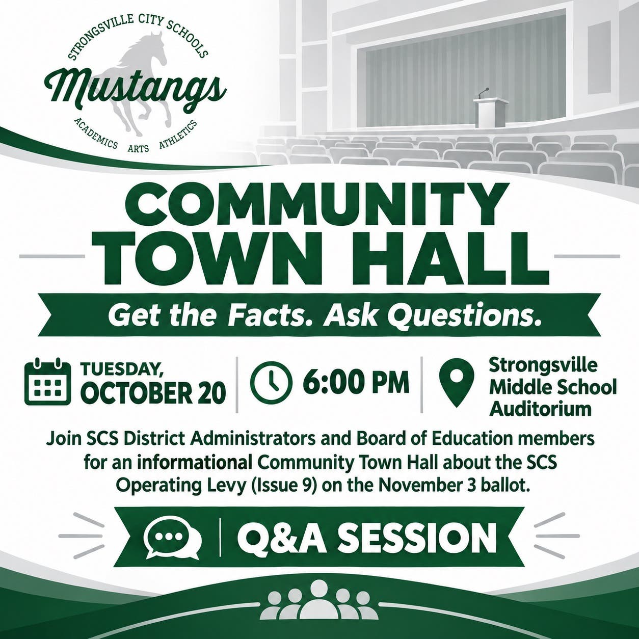 Strongsville City Schools Community Town Hall