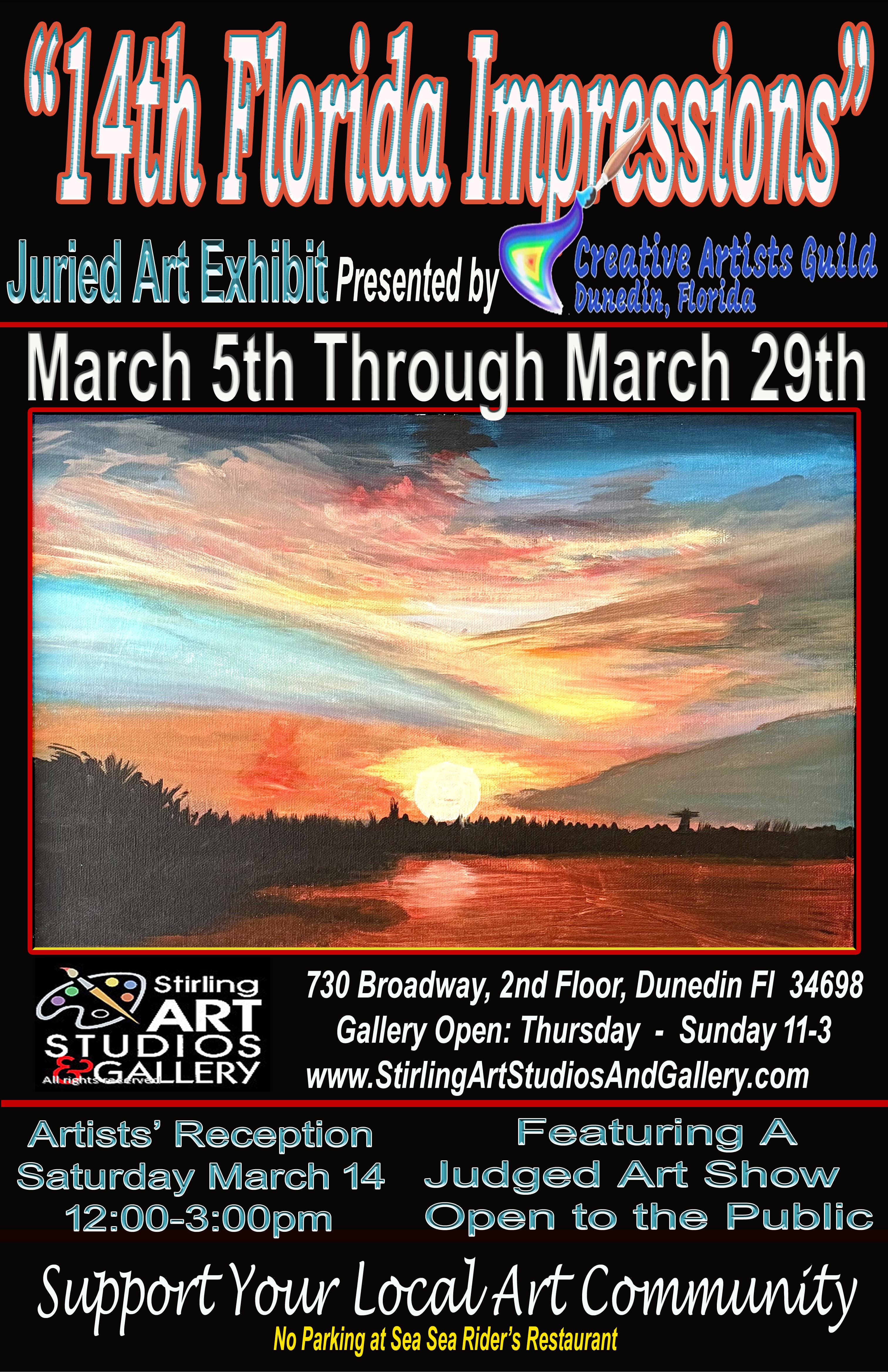 Mar 10 | March 5- March 29 - Creative Artists Exhibition | Dunedin, FL ...