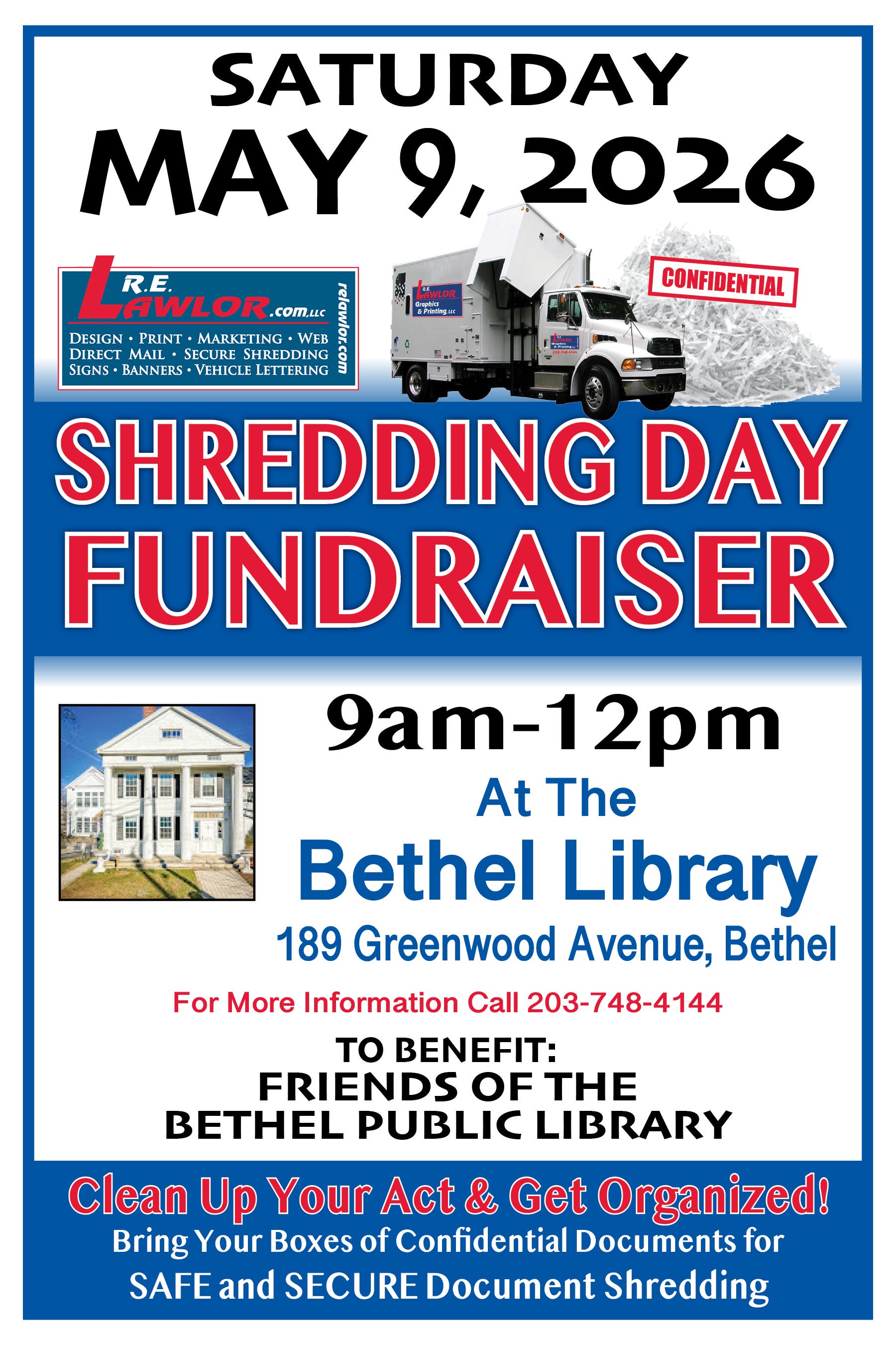 Friends Shredding Fundraiser