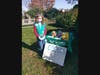 Girl Scout Troop 50301 Junior Briar Lissauer thanked local veterans last November for their service with boxes of donated Girl Scout cookies.