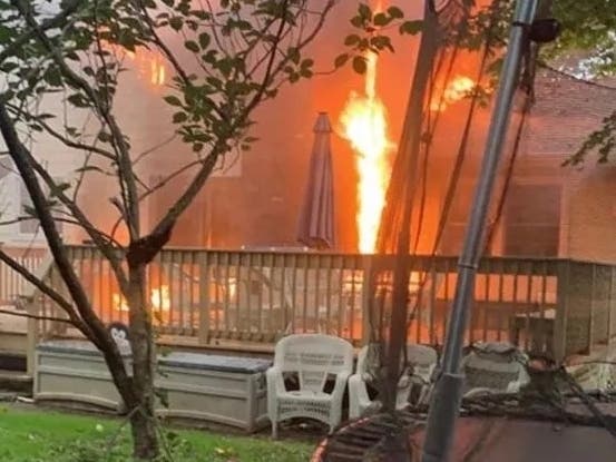 The fire occurred at a home on Haig Avenue in Springdale on Oct. 10, according to the Stamford Fire Department.