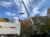 The telescope was removed to make way for the demolition of the now-abandoned Stamford Observatory. Stamford Museum & Nature Center plans on constructing a new planetarium and astronomy center.