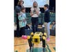 Students participated in a hands-on demonstration of art, STEAM and robotics at Julian Curtiss School last week.