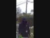 Police said the suspect fled after a dog in the home began to bark.