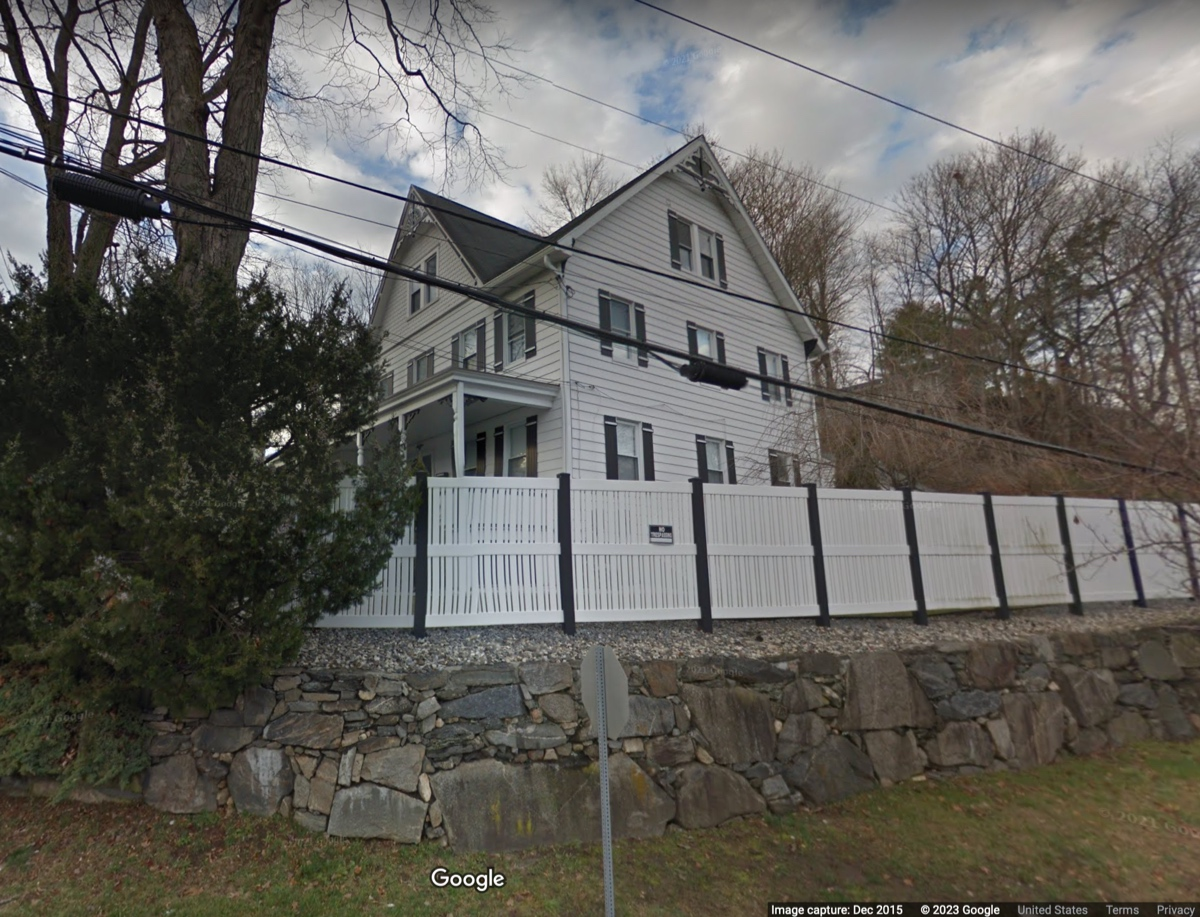 The home is located at 9 Glenville Street on the corner with Angelus Drive, documents submitted to the town say. A garage would also be demolished.