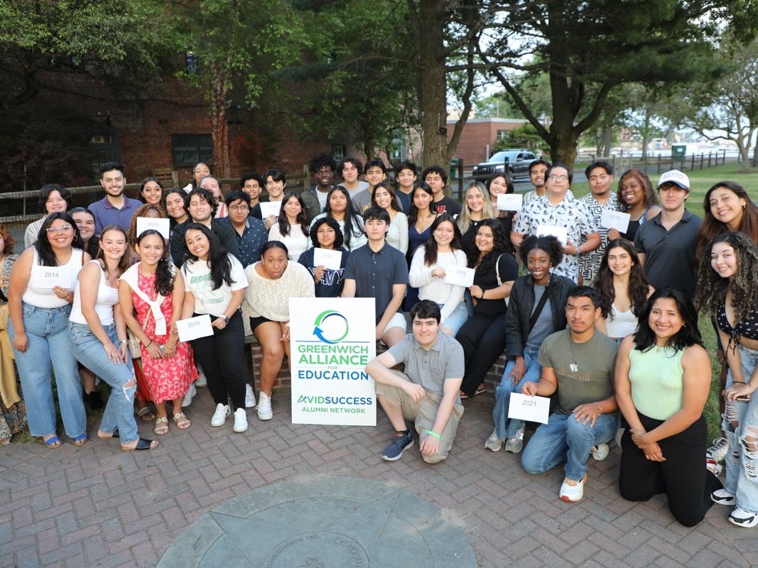 "The PARTY" marked ten years of college dreams made possible by the Greenwich Alliance for Education.