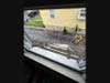 The view down from the second-floor apartment.