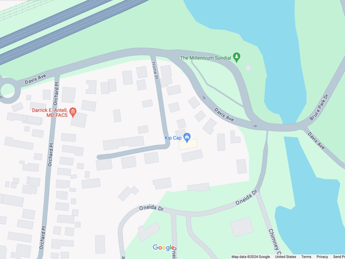 The development would be built on the parcels at the corner of Davis Avenue and Home Place, according to documents submitted to the Greenwich Planning & Zoning Commission. Bruce Park is located just to the east.