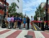 The city held a ribbon-cutting ceremony on Tuesday to unveil the finished project.