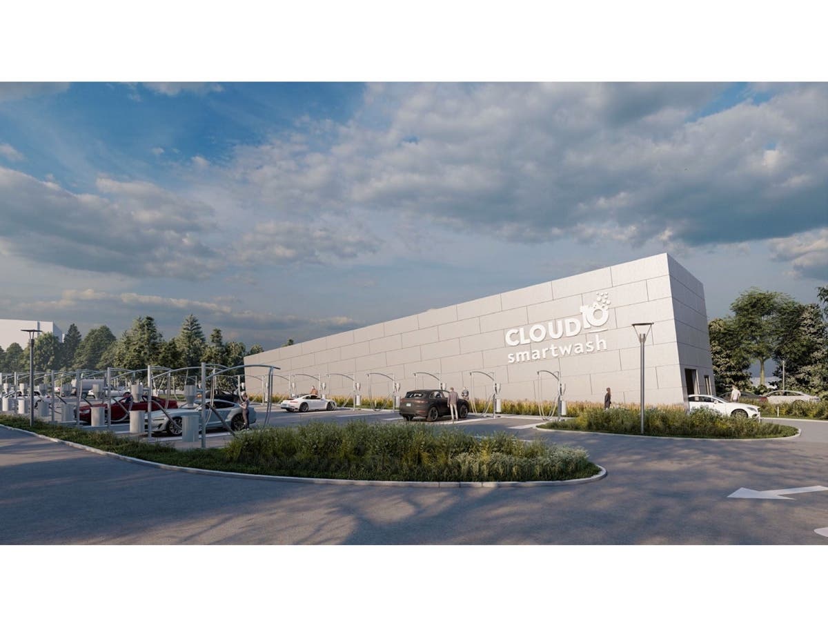 A rendering of the building Cloud 10 Car Wash is looking to open at 54 Boston Post Road in Darien.